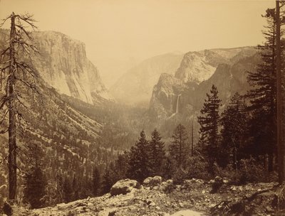 Yosemite Valley from Inspiration Point by Carleton E. Watkins